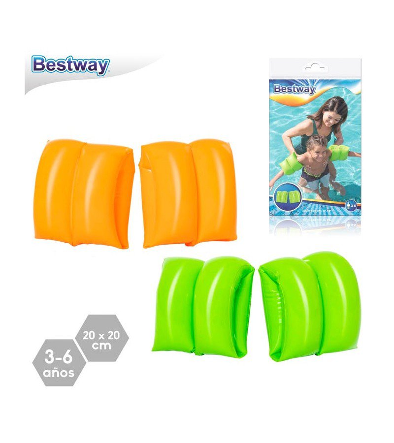 Bestway Inflatable Colored Arm Bands 20cm x 20cm