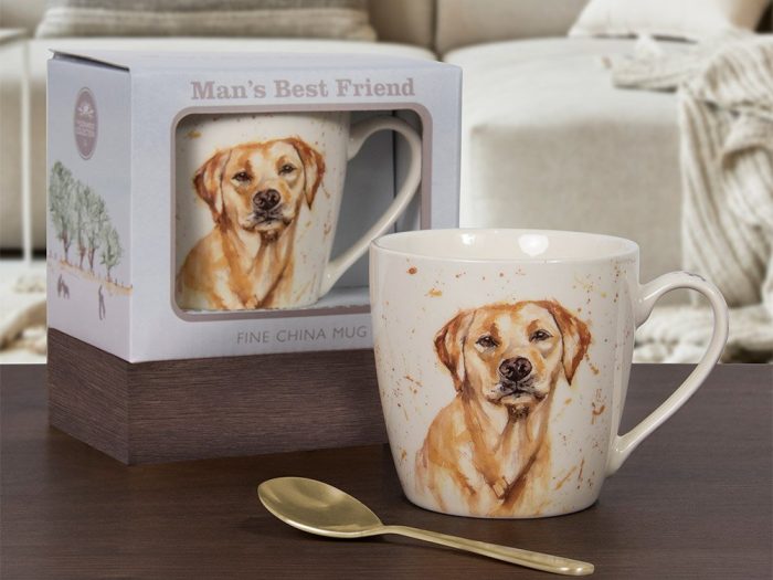 Mans Best friend Gold Lab Mug