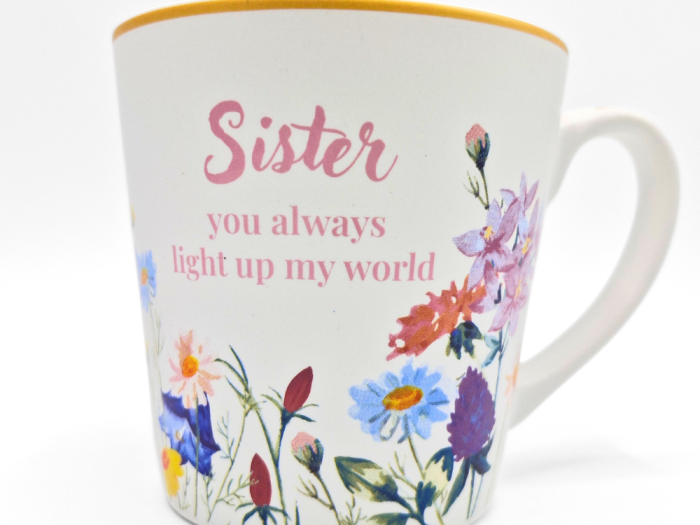 Wildflower Sister Mug