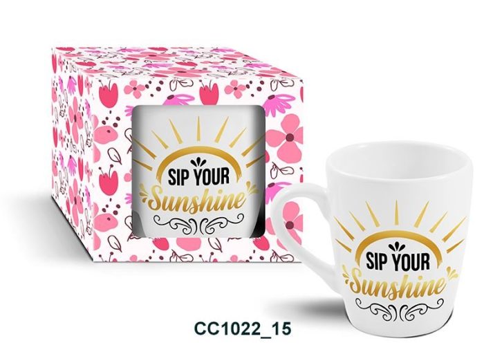 Ceramic Mug – Sip Your Sunshine